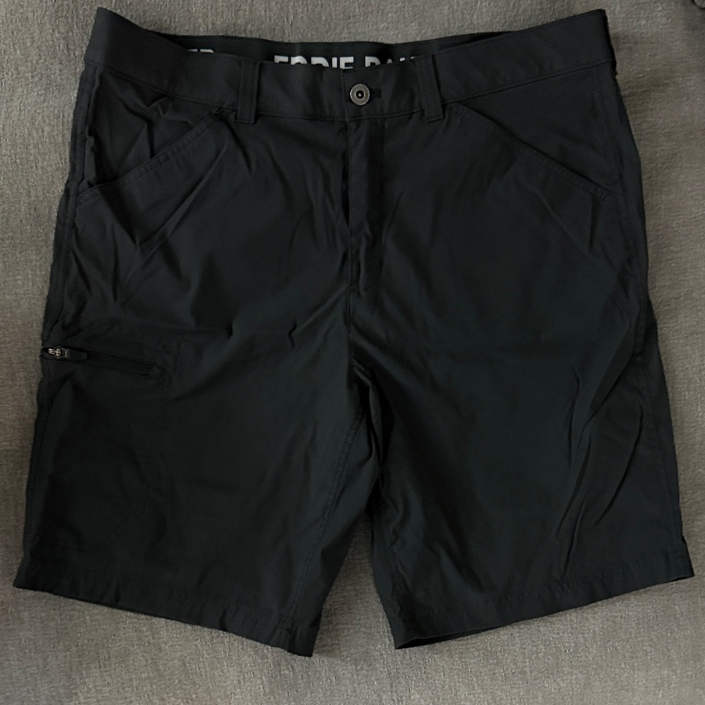 Eddie Bauer Men's Dark Grey Cargo Shorts